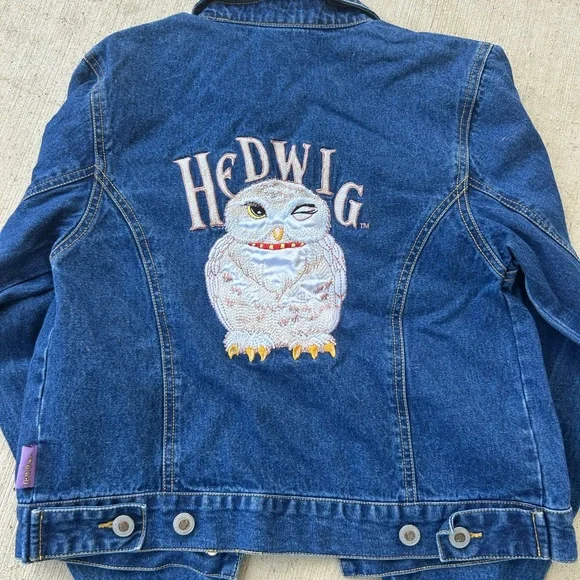 Harry Potter - Hedwig embroidered denim jacket - Picture 2 of 3